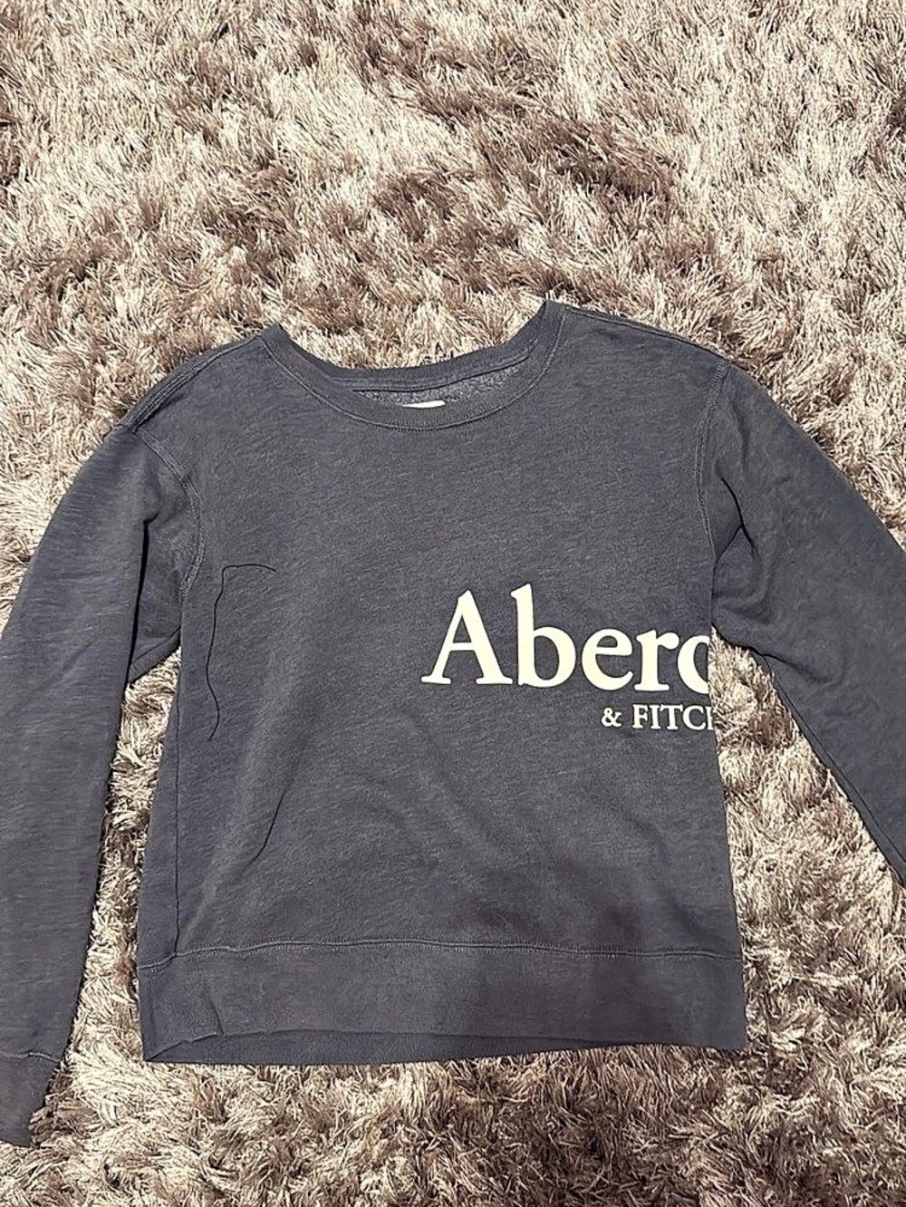 Abercrombie & Fitch Soft A&F Collection Graphic Crewneck Sweatshirt